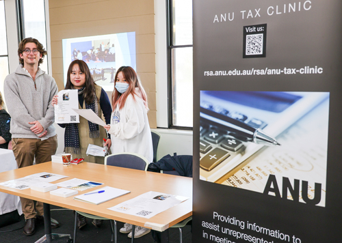 ANU Tax Clinic at ACT Women’s Return to Work Mini Career Expo