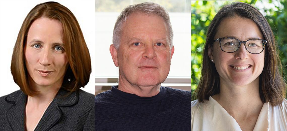 Professor Antje Berndt, Professor Andrew Wood and Associate Professor Janice Scealy